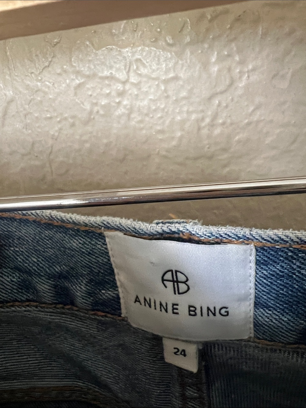 Anine bing denim shorts - Picture 5 of 7